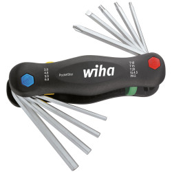 Wiha 25293 PocketStar Multi Key Set, 9 Piece