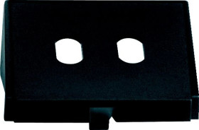 Merten Mechanizm do złączy światłowodowych ST czarny MTN464386