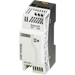 Phoenix Contact 2868567 STEP-PS/1AC DIN Rail Power Supply 12V DC 1.5A 18W