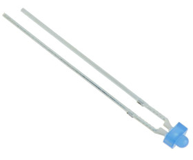 Blue 1.8mm LED Diffused 200mcd 50°