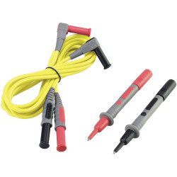 VOLTCRAFT MSL-504 Test lead 4 mm plug Test probe.20 m Yellow