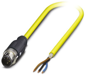 Przewód czujnik-siłownik ze złączem Złącze M12 liczba rdzeni 3 długość 10m Rodzaj A Męskie