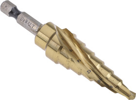 Wiertło Wiertło stopniowe od 8mm do 18mm DeWALT głębokość wiercenia 5mm 6-stopniowe HSS
