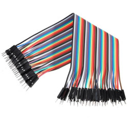 Opencircuit Male-Male 20 cm band cable 40 pieces