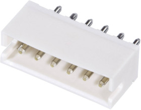 Listwa kołkowa, męska, do wbudowania, precyzyjna JST B7B-ZR (LF)(SN), Ilość pinów 7, Wymiary siatki: 1.50 mm, 1 szt.