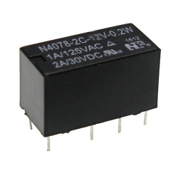 Przekaźnik NG-N4078-2C-12V2A, 2- biegowy N40782C-12