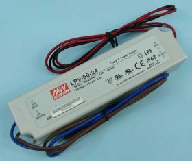 24V/2,50A/60W LPV-60-24 LED IP67 PLASTIC