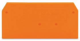 Płytka końcowa i pośrednia Płyta końcowa i pośrednia WAGO Bloki zaciskowe serii 280