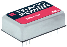 DC converter, 9-36 VDC, 8 W, 1 output, 12 VDC, 86 % efficiency, TEN 8-2412WI