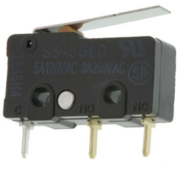 Łącznik Micro z dźwignią Omron SPDT IP40