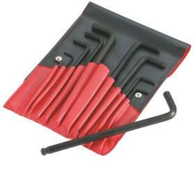 Zestaw kluczy imbusowych Jednostki brytyjskie SAM L 8 szt.