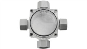 Puszka Natynkowa Instalacyjna Hermetyczna 4-Dławnicowa Pg11 60X100x48 4-9Mm2...