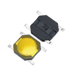 4x4x0.8mm 4-pin SMD Waterproof Micro TACT Switch - 10 pcs