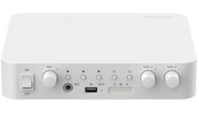 Wzmacniacz sieciowy do systemów audio IP 2-strefowy 80W DS-QAE1A80G1-VB
