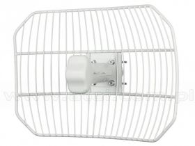 Ubiquiti AirGrid M5 27dBi 1x1 MIMO HP, Bezprzewodowy zewnętrzny punkt dostępowy ze zintegrowaną anteną 27dBi
