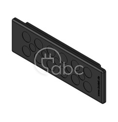 Przepust kablowy niedzielony KEL-DP 24, na 17 przewodów, 50514