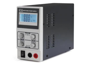 Whadda Dc lab switching mode power supply 0-60 vdc / 0-5 a max with lcd display
