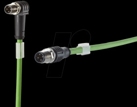 142M1D19010 Connecting cable, M12, 4-pin, 1 m