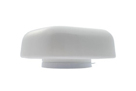 PLAFON G-2, E27, 60W, biała-stal malowana proszkowo, klosz matowy-szkło, duży kwadrat, IP20 G01 G-2