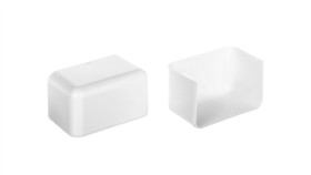 Pokrywa Końcowa Eke 100X60mm Biała 8551