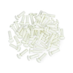 MakeBlock 71546 - nity plastikowe R4120 - białe - 50szt.