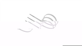 Opaska Kablowa Premium Okp-36400W 3,6X400mm Biała