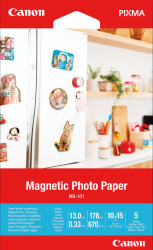 3634C002 Magnetic photo paper, 10 x 15 cm, 5 sheets