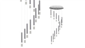 Lampa Wisząca Ice 12W Led Ml6162 Milagro