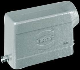 09 30 010 1541 Housing base for connector housing, 10-pin, 1 clip