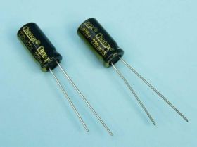 220uF/25V 100SZT LowESR 6x11 105°