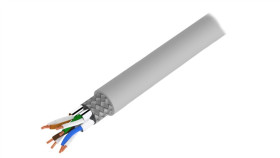Przewód S/Ftp Cat 7 Cu 26Awg Lszh 100M Szary Cpv0054