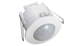 Czujnik Ruchu Sufitowy Do Wbudowania Led 360 Stopni Biały Pir Podtynkowy Do...