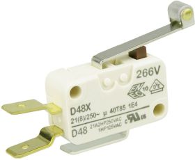 Mikroprzełącznik D489-V3RD 250 V/AC 21 A 1 x wł/(wł) ZF chwilowy 1 szt.