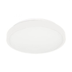 SELENE plafon 2xE27, max. 2x60W, czujnik mikrofalowy, IP54, biały,CL/2XE27-10MV/W