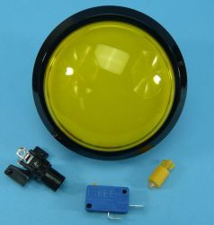 PRZYCISK BIG PUSH YELLOW 3A/250V 98mm