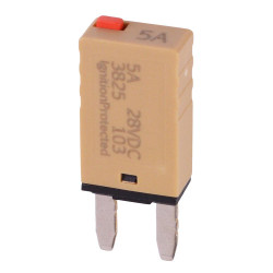 5A Manual Reset Circuit Breaker Mini Blade