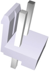 Wtyk PCB 2-pinowe raster: 3.96mm -rzędowe TE Connectivity Przewlekany 8.0A 250.0 V.