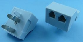 PRZEJŚCIE WT.PL-&gt;2xGN.USA 2-PIN 816