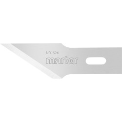 Martor 624.50 Graphics Blade Steel 38mm 10 Pieces Expertly Shaped