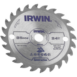 Irwin IW7072604 General Purpose Saw Blade 85 x 10mm x 24T ATB