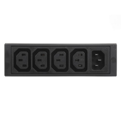 Oprawa ze skrzynką zasilającą do koryt kablowych, 250 V AC, 4 wtykowa IEC C13