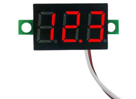 WOLTOMIERZ LED 2,5-30V CZERWONY (129)