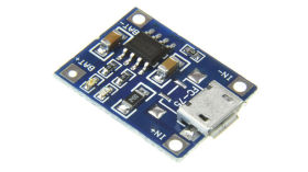 Ładowarka Li-Ion / Li-Po TP4056 1S 3,7V microUSB