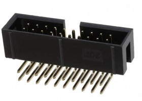 Wtyk PCB 20-pinowe raster: 2.54mm 2-rzędowe RS PRO