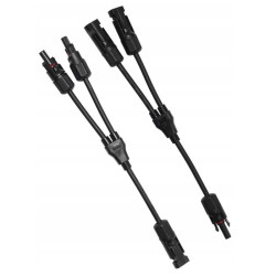 MC4 konektor MC4-2Y podwójny trójnik równoległy na kablu solarny