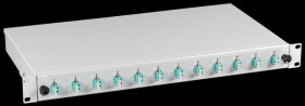 B70901.24OM3 Splicebox LC 24 Pigtails / 12 coupling OM3