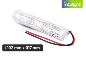 Pakiet akumulatorów NiCd 3,6V 600mAh do oprawy Punto Led (po 2016r.) - L102 x Ø17 / 94485