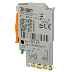 Ochronnik przepięciowy, montaż Szyna DIN Wtyk zabezpieczenia przeciwprzepięciowego, -40 → +80 °C., Phoenix