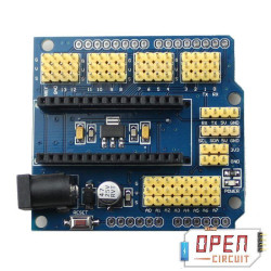 Opencircuit Arduino nano I/O shield V3