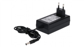 Zasilacz Led Gniazdkowy 24V 36W 5.5/2.1 Czarny